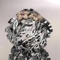 14kt two-tone gold diamond flower, leaf and vine wedding ring, engagement ring, wedding band ADLR162