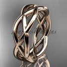 14kt rose gold wedding band ADLR392G