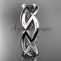 14kt white gold wedding band ADLR392G