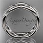 14kt white gold wedding band ADLR392G