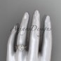 14kt rose gold wedding ring, engagement ring ADER393