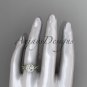 14kt yellow gold wedding ring, engagement ring ADER393