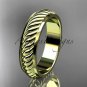 14kt yellow gold wedding band ADLR399G