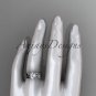 Unique 14kt white gold engagement set ADLR322S