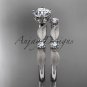 Platinum diamond unique leaf and vine engagement ring,wedding ring ADER177S