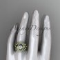 14kt yellow gold diamond wedding ring, double matching band ADLR222S