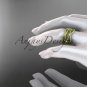 14kt yellow gold matte finish leaf and vine, flower wedding ring,wedding band ADLR352B