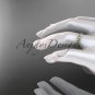14k yellow gold wedding ring, engagement ring, wedding band ADLR34B