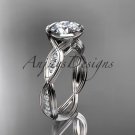 Platinum  diamond wedding ring,engagement ring ADLR24