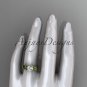 14kt yellow gold diamond celtic trinity knot engagement ring with a Moissanite center stone CT7324
