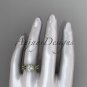 14kt yellow gold diamond celtic trinity knot engagement ring with a Moissanite center stone CT7373