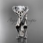 Platinum celtic trinity knot engagement set, wedding ring CT764S