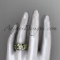 14kt yellow gold diamond celtic trinity knot wedding ring,butterfly engagement ring CT7136