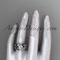 Platinum diamond celtic trinity knot wedding ring,butterfly engagement ring CT7136