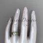 14kt yellow gold celtic trinity knot wedding ring, engagement ring CT7189