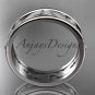 Platinum  diamond engagement ring, wedding band ADLR414BB