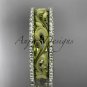 14kt yellow gold diamond engagement ring, wedding band ADLR414BD