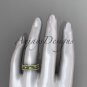 14kt yellow gold diamond engagement ring, wedding band ADLR414BA