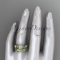 14kt yellow gold diamond leaf and vine engagement set with a Moissanite center stone ADLR152S