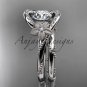 14kt white gold diamond unique engagement set ADLR166S