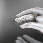 14kt rose gold diamond unique engagement set ADLR166S