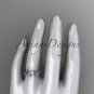 Unique platinum leaf and vine wedding ring ADLR248G