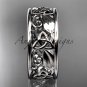14kt white gold celtic trinity knot wedding band, engagement ring CT7150G