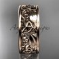 14kt rose gold celtic trinity knot wedding band, engagement ring CT7150G