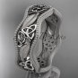 platinum celtic trinity knot wedding band, engagement ring CT7508GM