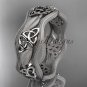 platinum  celtic trinity knot wedding band, engagement ring CT7510GM