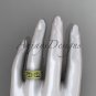 14k yellow gold celtic trinity knot wedding band, matte finish wedding band, engagement ring CT7511G