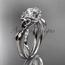 Platinum diamond celtic trinity knot wedding ring, engagement ring CT7274