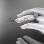 platinum diamond celtic trinity knot wedding ring, engagement ring CT7302