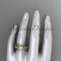 14kt yellow gold diamond celtic trinity knot wedding ring, engagement ring CT7329