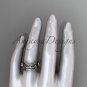 Platinum celtic trinity knot wedding band, engagement ring CT7350G