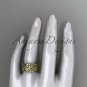 14kt yellow gold celtic trinity knot wedding band, engagement ring CT7352G