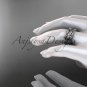 platinum celtic trinity knot wedding band, engagement ring CT7517G