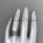 platinum celtic trinity knot wedding band, engagement ring CT7519G