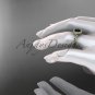14kt yellow gold Black Diamond rope engagement ring RP8197