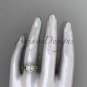 14kt yellow gold halo rope diamond engagement ring "Forever One" Moissanite center stone RP8380