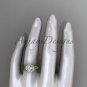 14kt yellow gold rope celtic trinity diamond engagement ring with a Moissanite center stone RPCT9380