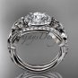 Celtic Wedding Ring Sets White Gold Diamond Celtic Trinity Knot Bridal Set CT7300S