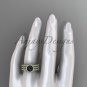 Black pearl diamond wedding sets 14kt yellow gold awesome halo engagement ring ABP95S