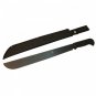 18" MID SIZE HUNTING MACHETE WITH SHEATH ALL BLACK Sku : 5746