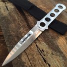 9" Silver Knife with Sheath SKU:454-9