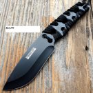 10" Black Full Tang Hunting Knife with Sheath SKU:9287