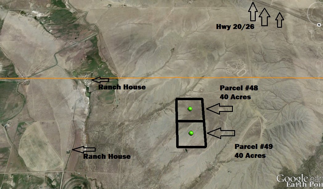 40 Acres Near Casper, Wyoming! #48 is open! #49 is SOLD!