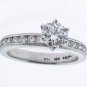 PreOwned Hearts on Fire Eterne Engagement Ring, Retail $6250