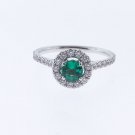 Hearts on Fire Repertoire Select Emerald and Diamond Ring, Retail: $3,950