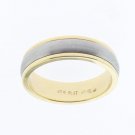 Jabel 18k/Platinum Wedding Band, Retail $1500